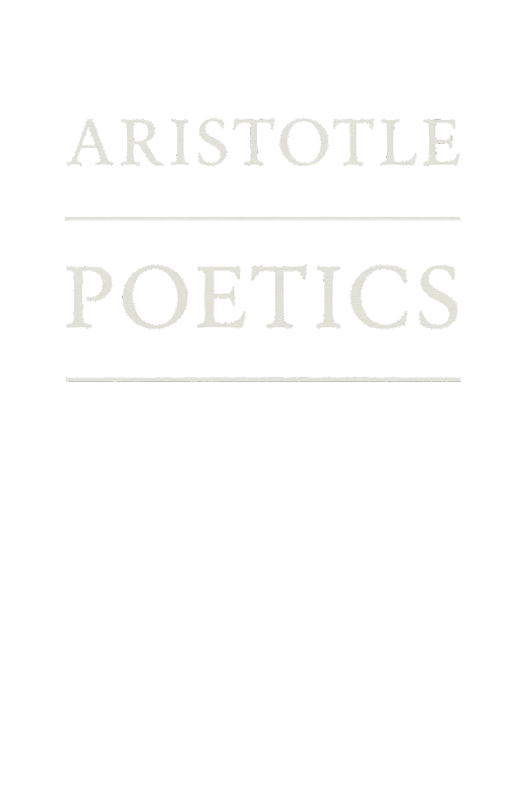 Poetics