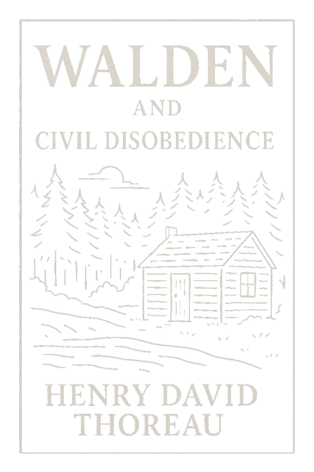 Walden and Civil Disobedience